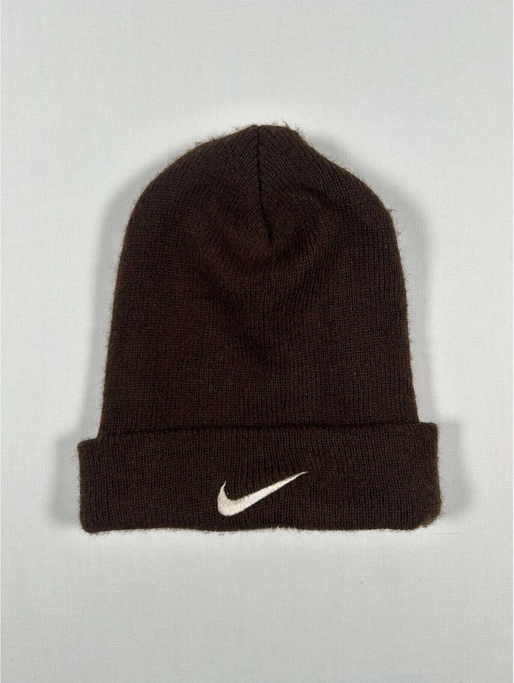 Nike Mens Winter Hat Brown Beanie Cap USA One Size Fits All